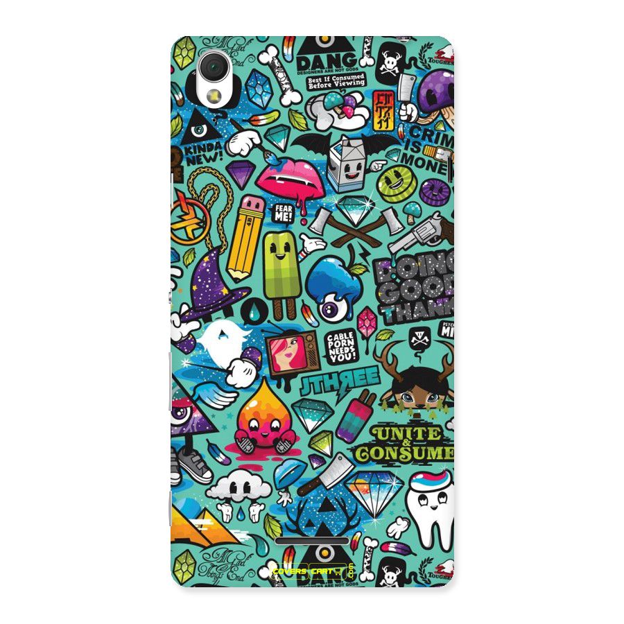 Sweet Candies Back Case for Sony Xperia T3