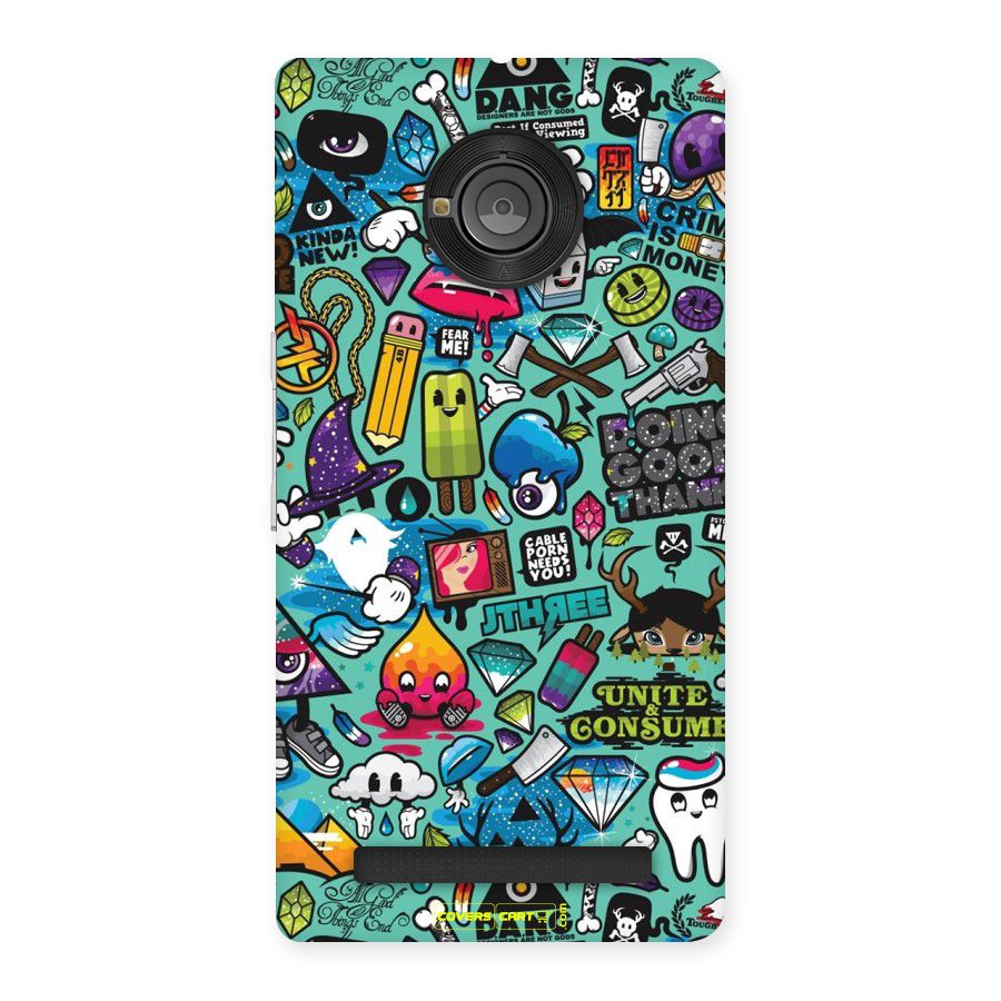 Sweet Candies Back Case for Yu Yunique
