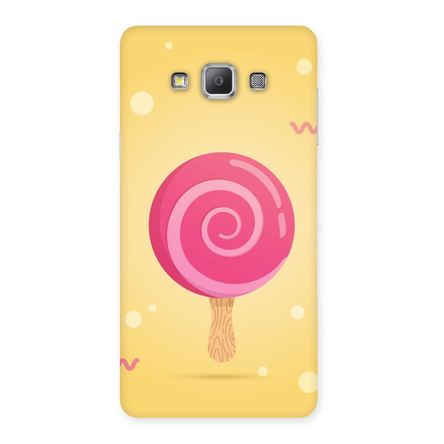 Swirl Ice Cream Back Case for Galaxy A7