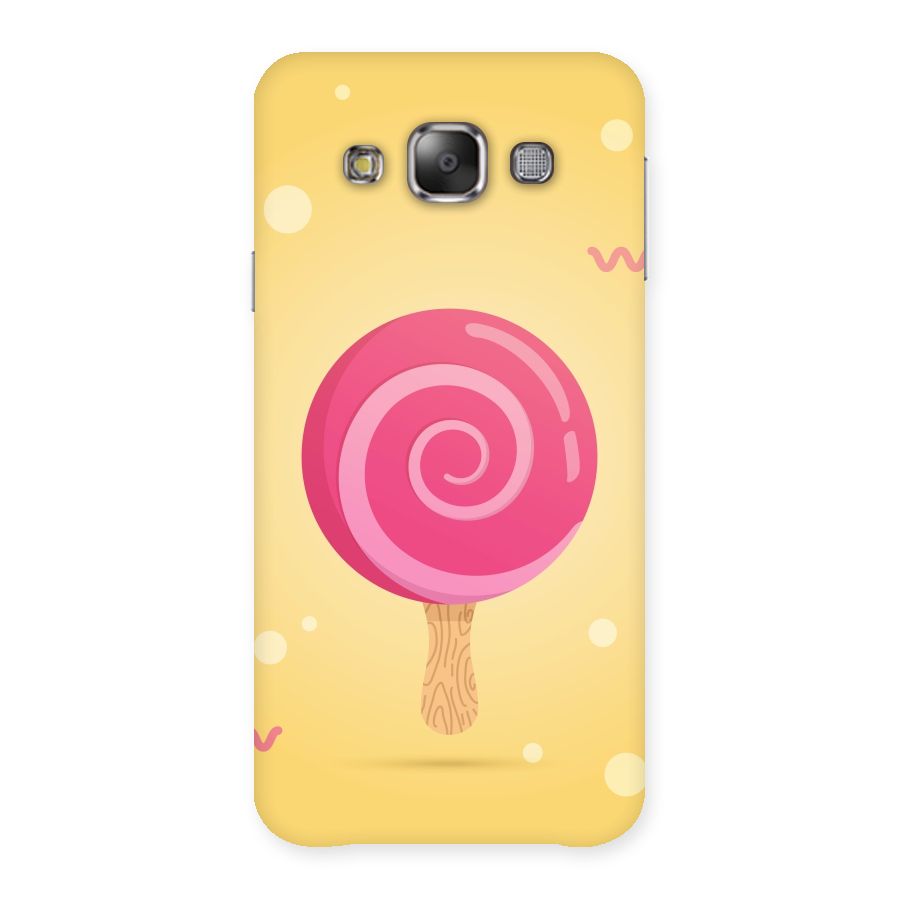 Swirl Ice Cream Back Case for Galaxy E7