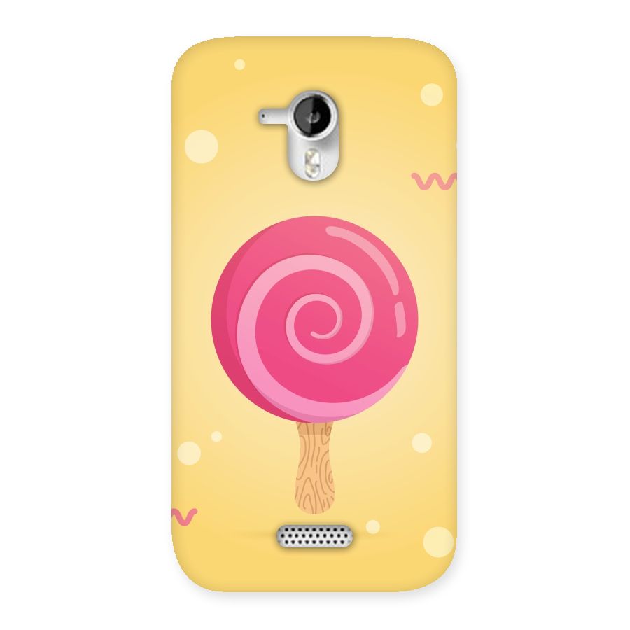 Swirl Ice Cream Back Case for Micromax Canvas HD A116