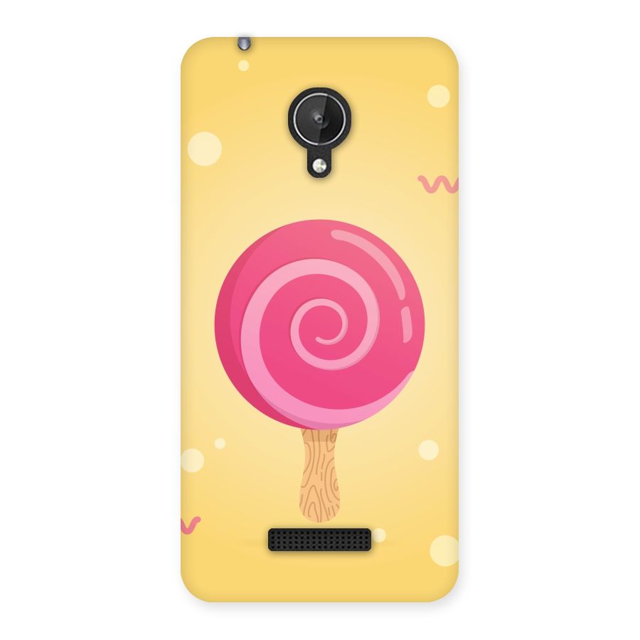 Swirl Ice Cream Back Case for Micromax Canvas Spark Q380