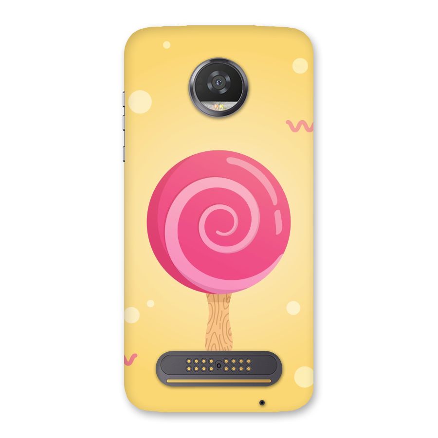 Swirl Ice Cream Back Case for Moto Z2 Play