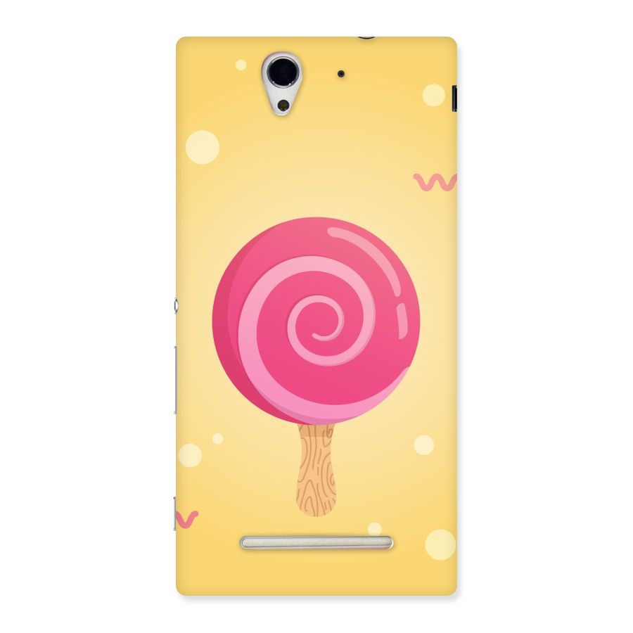 Swirl Ice Cream Back Case for Sony Xperia C3