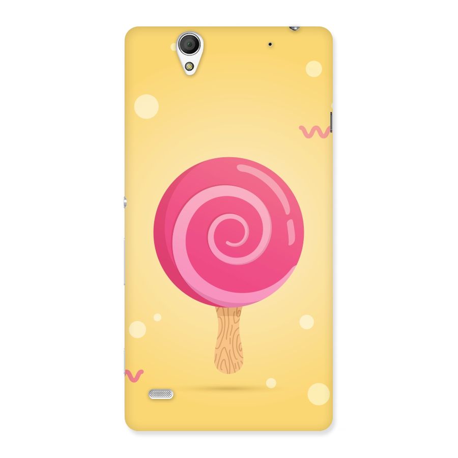 Swirl Ice Cream Back Case for Sony Xperia C4