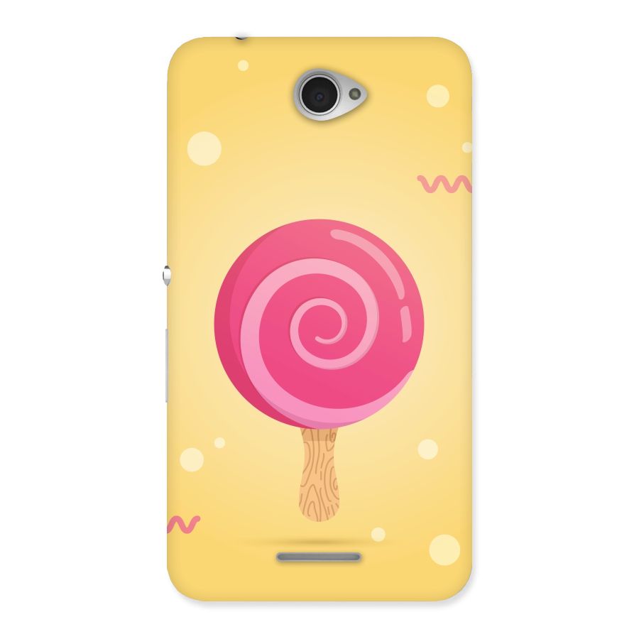 Swirl Ice Cream Back Case for Sony Xperia E4