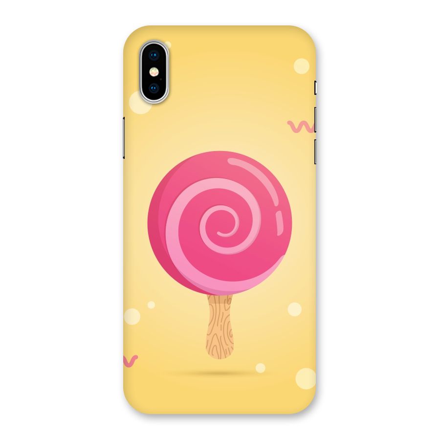 Swirl Ice Cream Back Case for iPhone X
