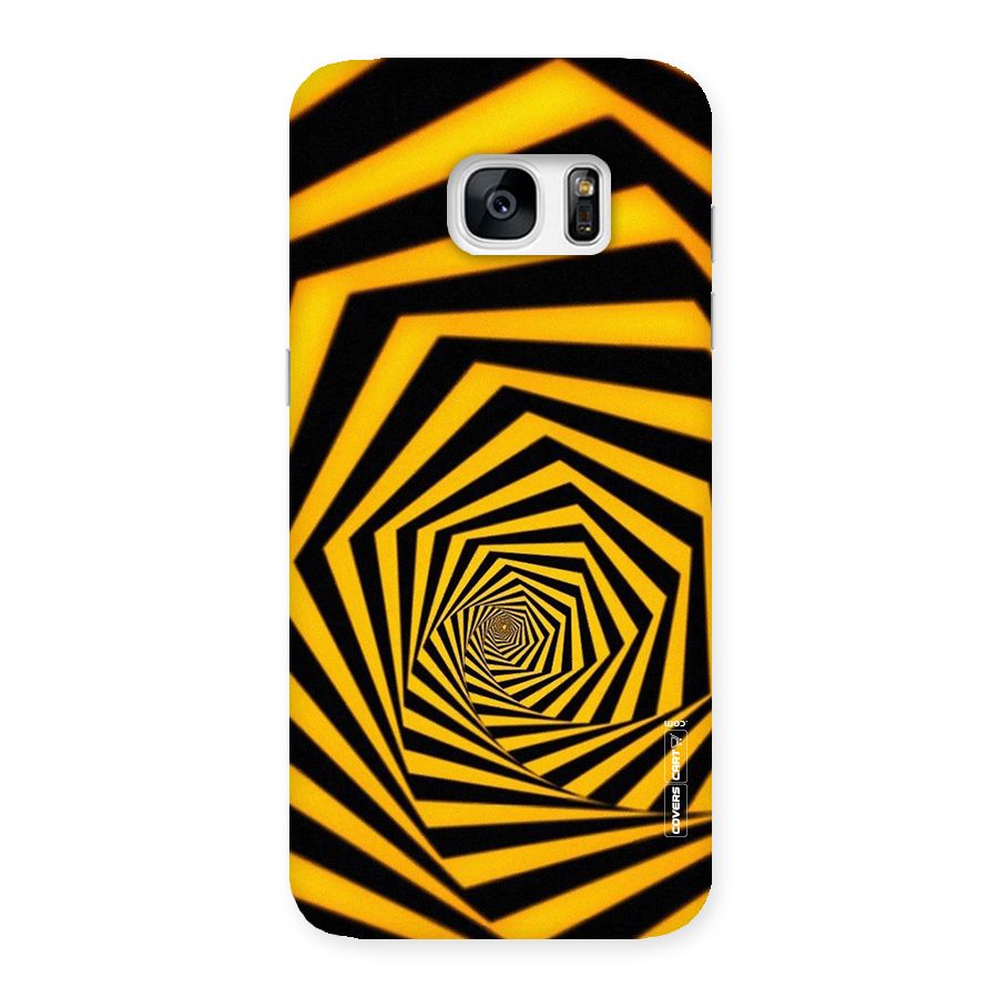 Taxi Pattern Back Case for Galaxy S7 Edge