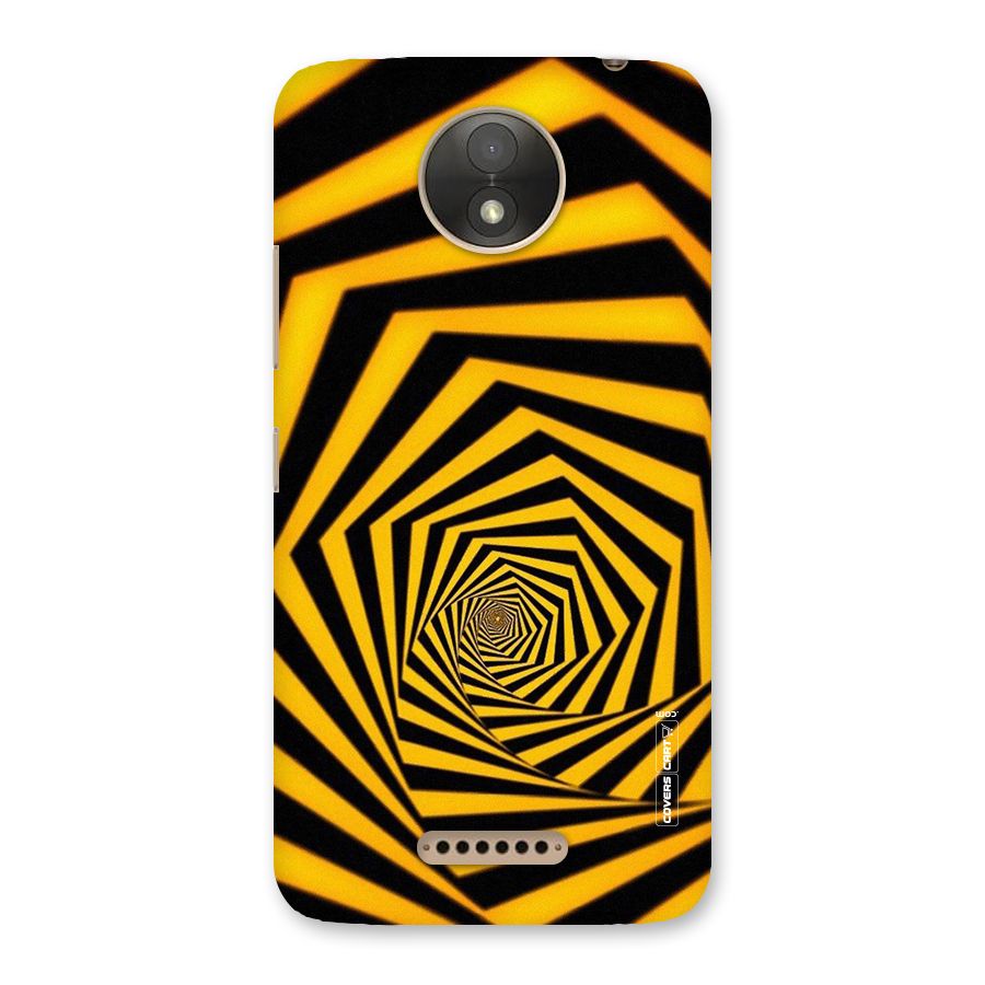 Taxi Pattern Back Case for Moto C Plus