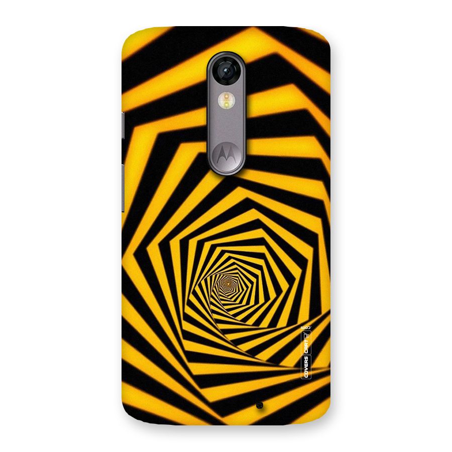 Taxi Pattern Back Case for Moto X Force