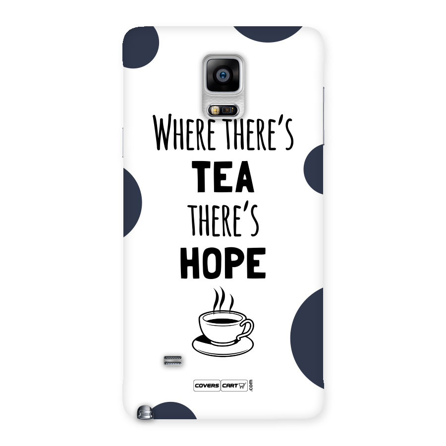 Tea Hope Back Case for Galaxy Note 4