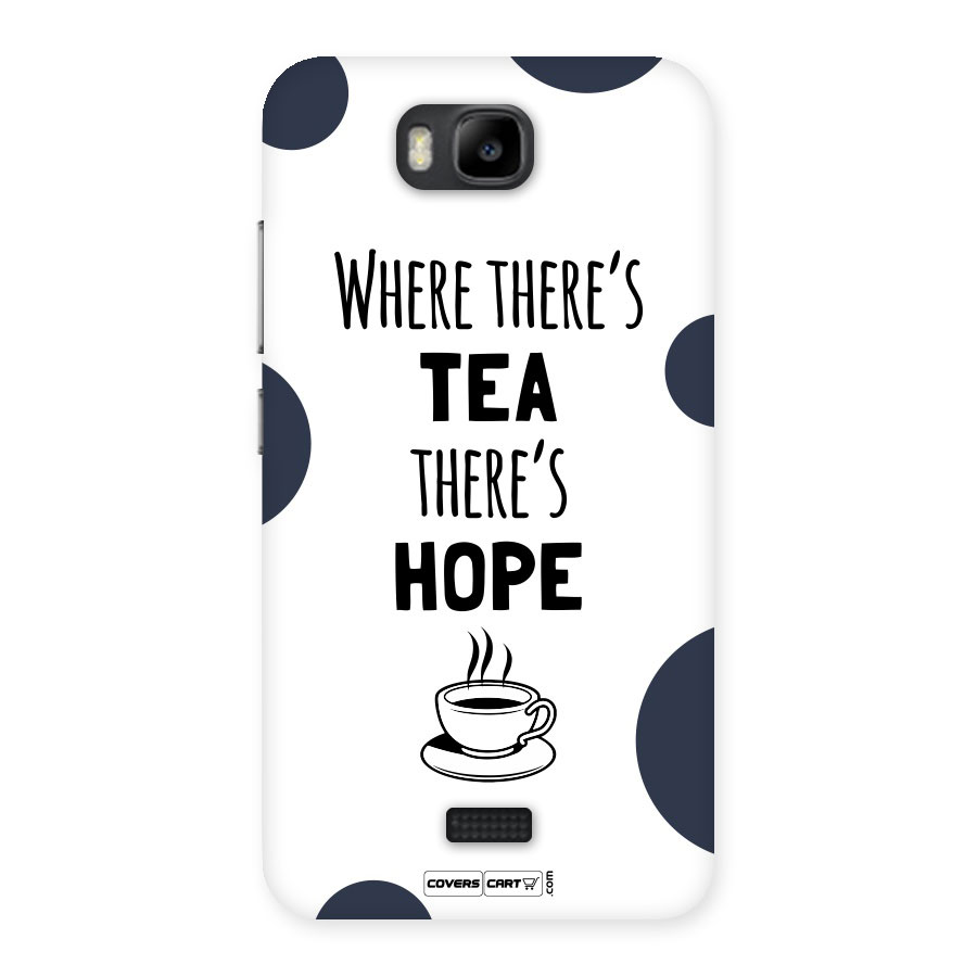 Tea Hope Back Case for Honor Bee