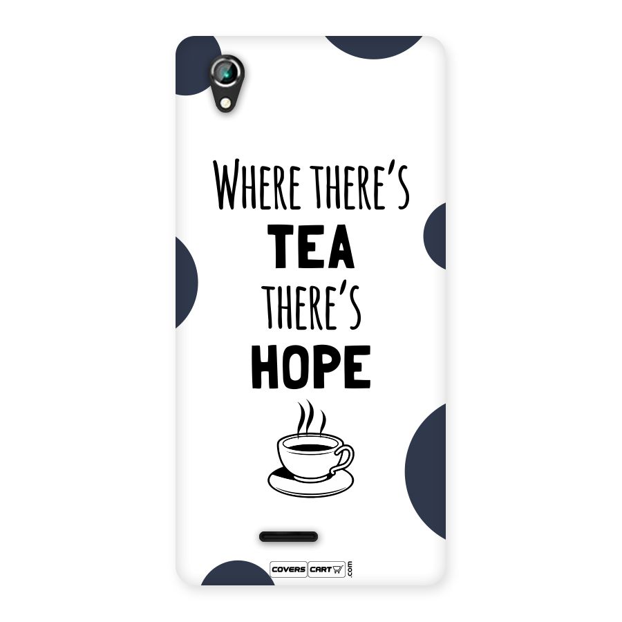 Tea Hope Back Case for Lava Iris 800