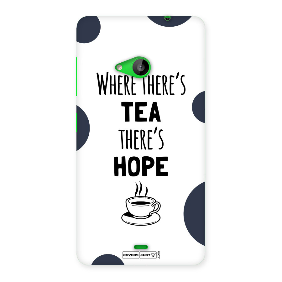 Tea Hope Back Case for Lumia 535