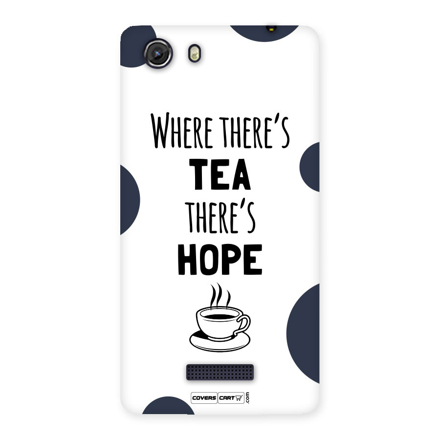Tea Hope Back Case for Micromax Unite 3
