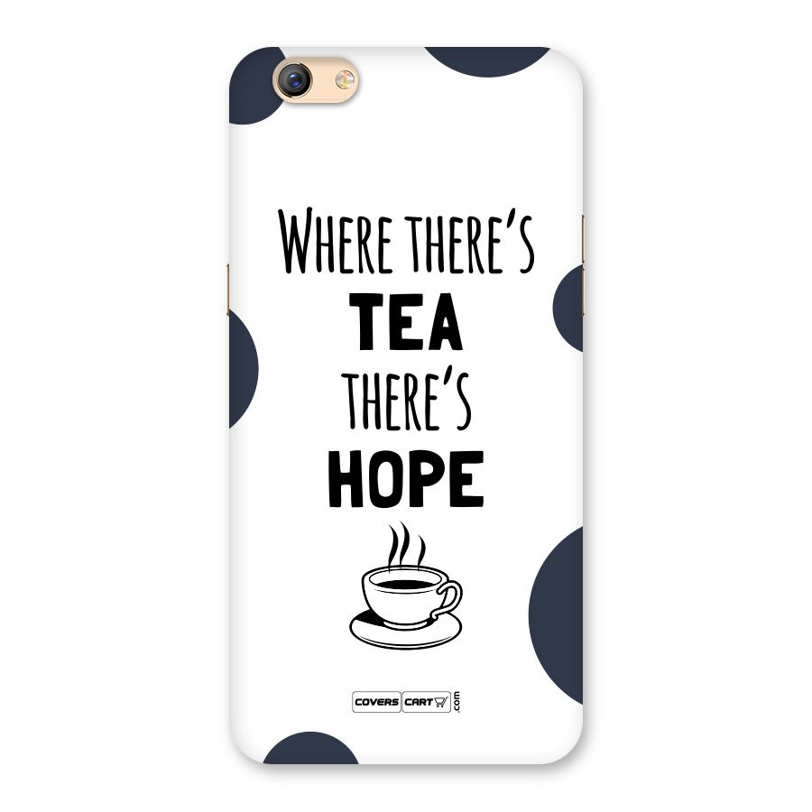 Tea Hope Back Case for Oppo F3 Plus
