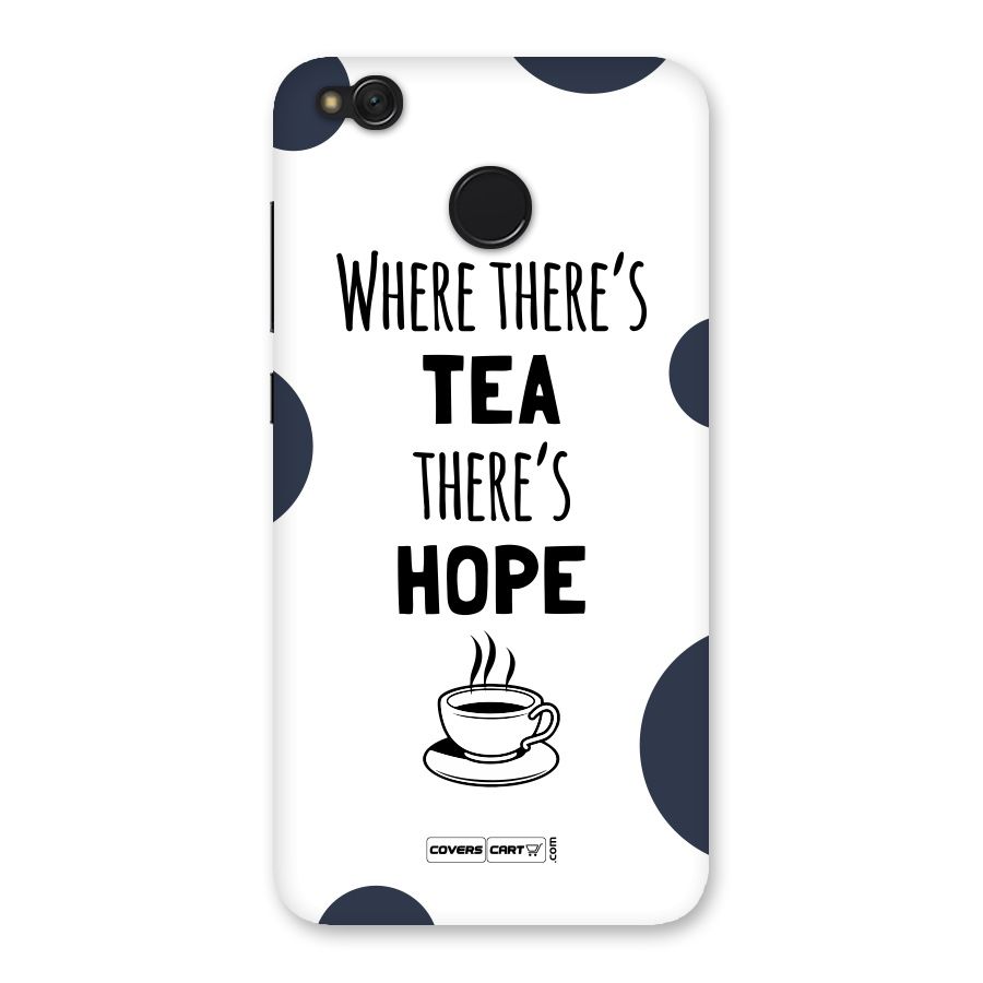 Tea Hope Back Case for Redmi 4