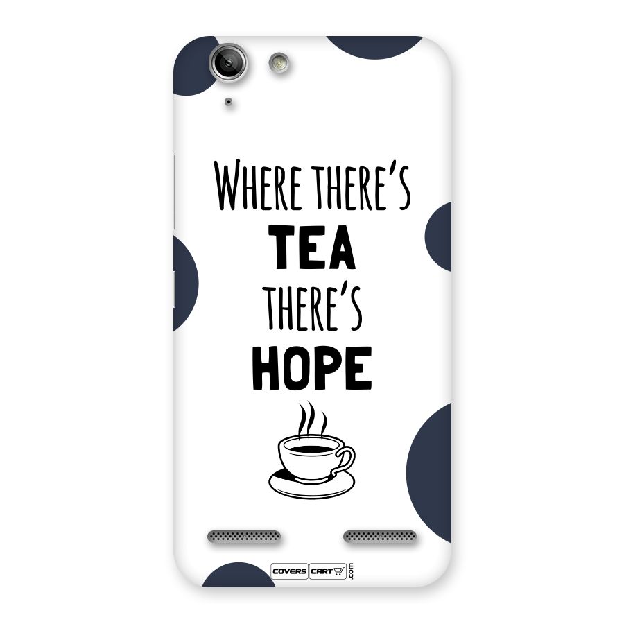 Tea Hope Back Case for Vibe K5 Plus
