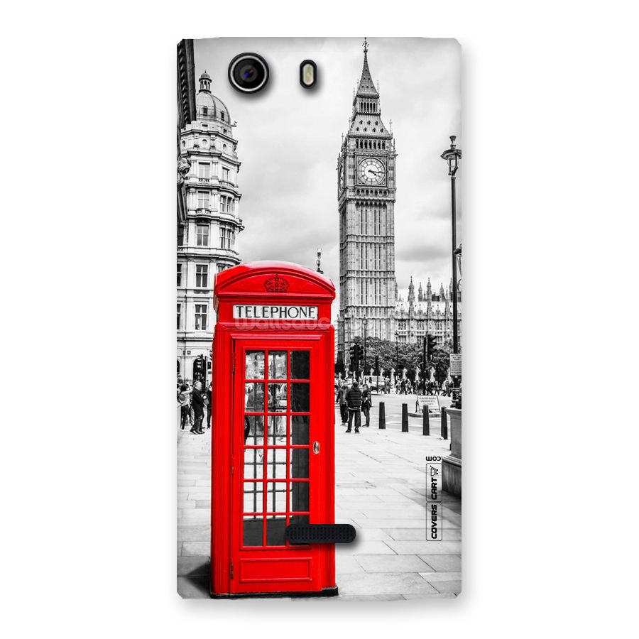 Telephone Booth Back Case for Canvas Nitro 2 E311