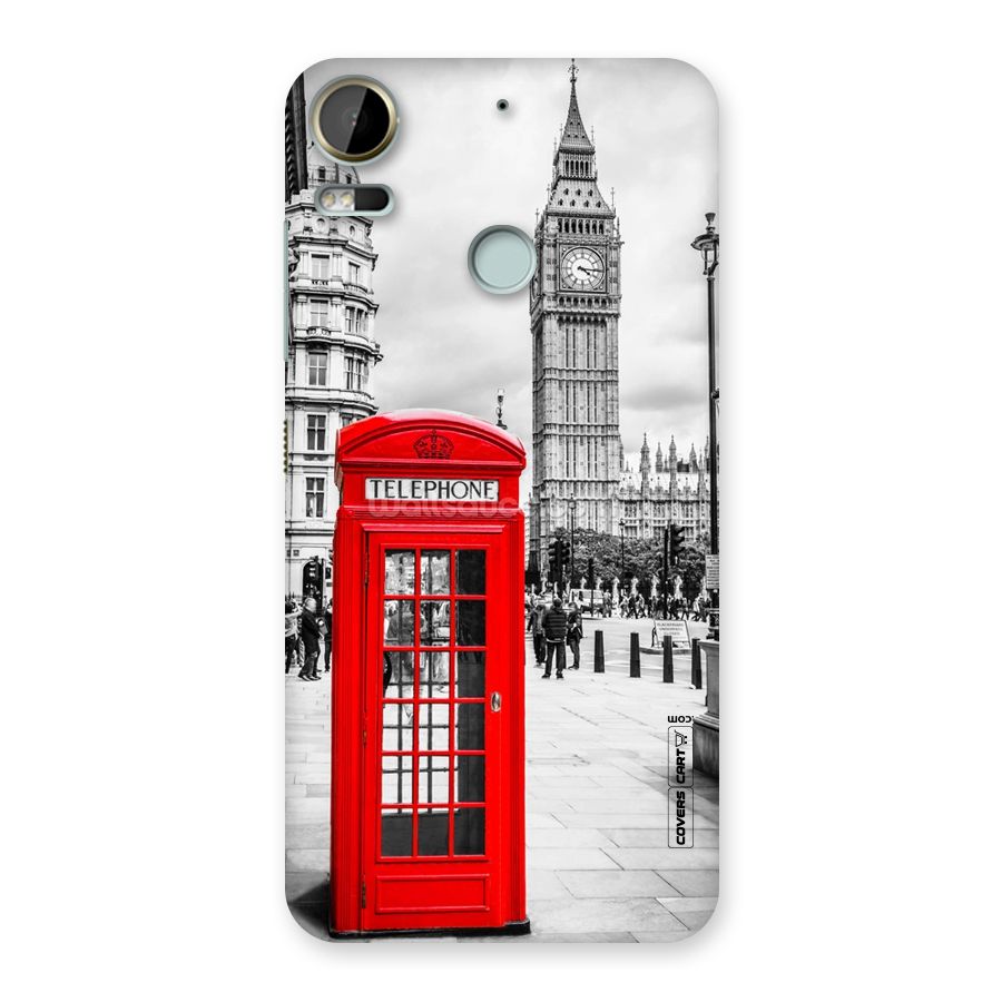 Telephone Booth Back Case for Desire 10 Pro