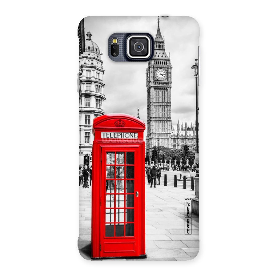 Telephone Booth Back Case for Galaxy Alpha