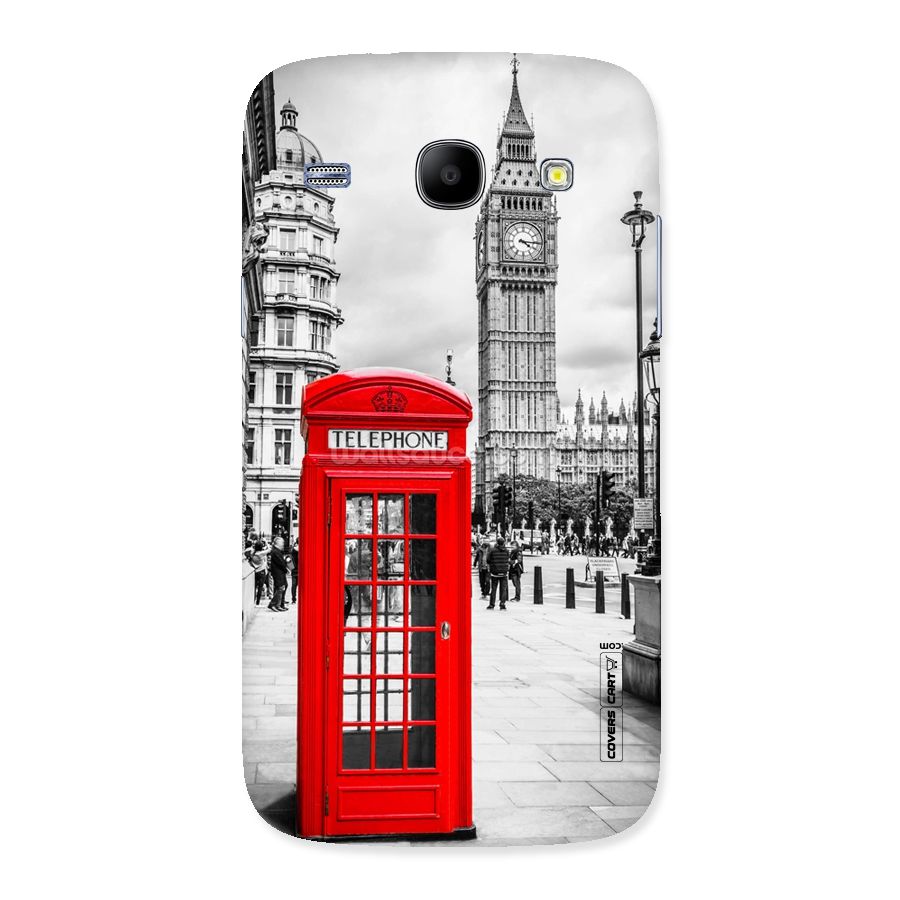 Telephone Booth Back Case for Galaxy Core