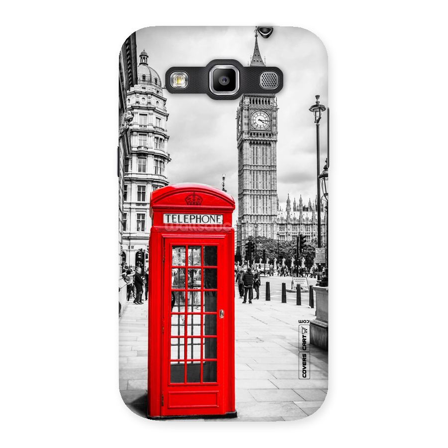 Telephone Booth Back Case for Galaxy Grand Quattro