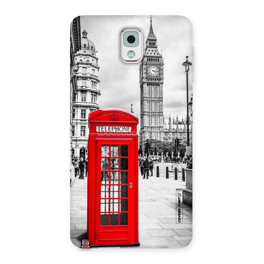 Telephone Booth Back Case for Galaxy Note 3