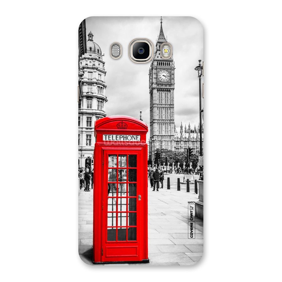 Telephone Booth Back Case for Galaxy On8