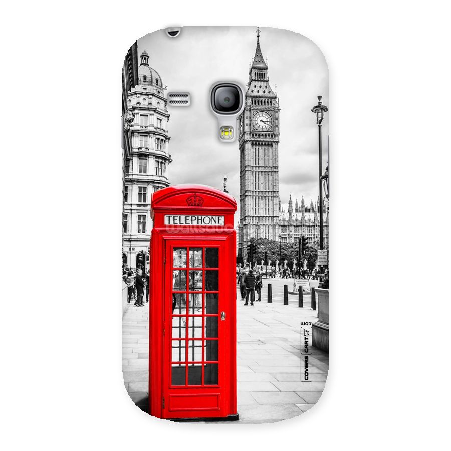 Telephone Booth Back Case for Galaxy S3 Mini