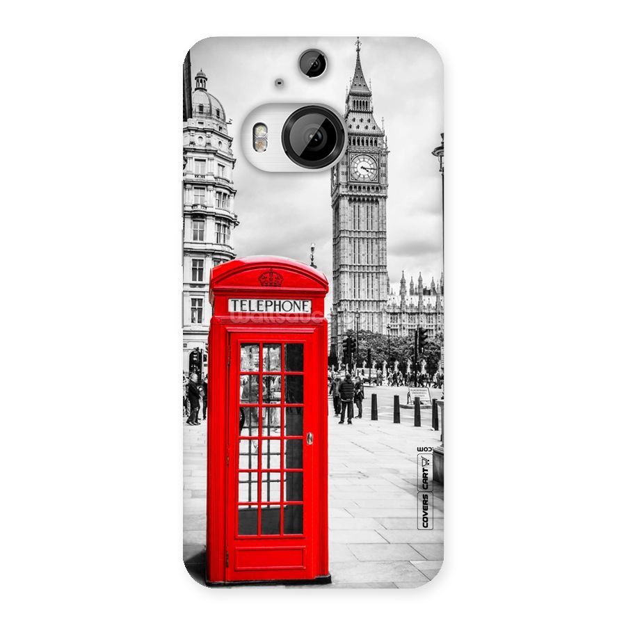 Telephone Booth Back Case for HTC One M9 Plus