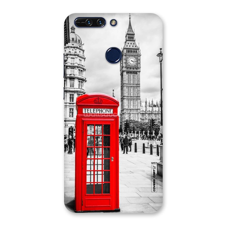 Telephone Booth Back Case for Honor 8 Pro