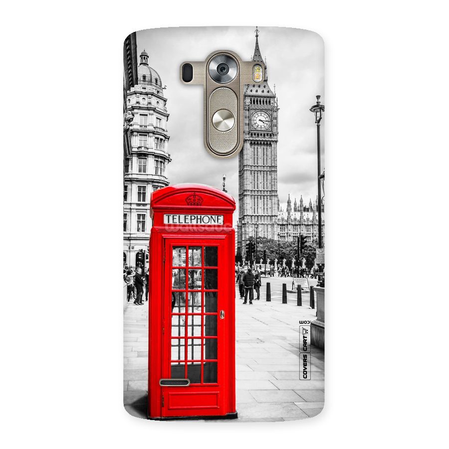 Telephone Booth Back Case for LG G3
