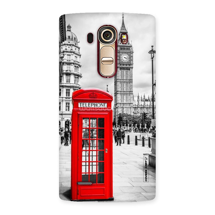 Telephone Booth Back Case for LG G4