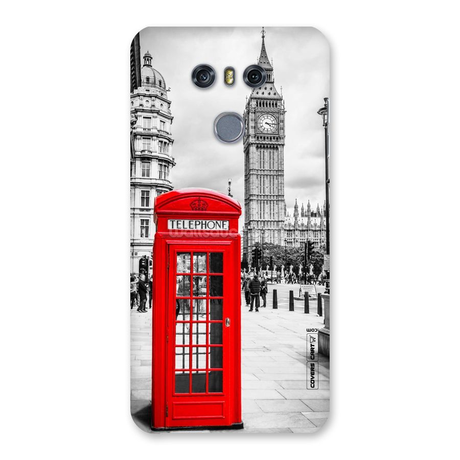 Telephone Booth Back Case for LG G6