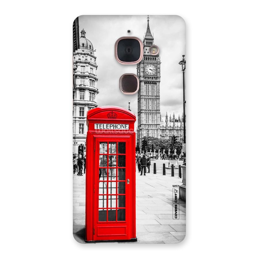Telephone Booth Back Case for Le Max 2