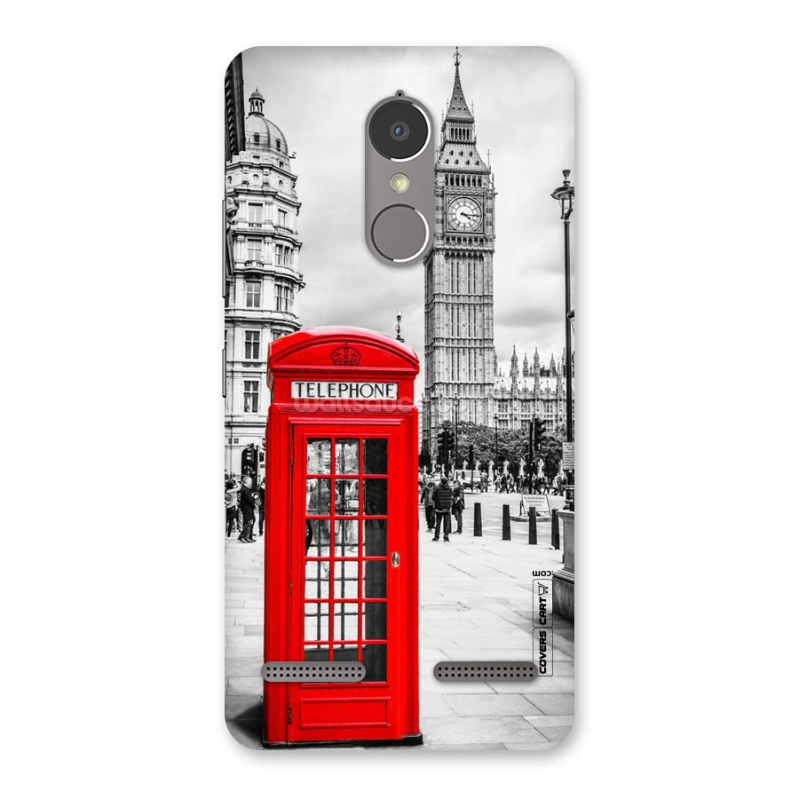 Telephone Booth Back Case for Lenovo K6