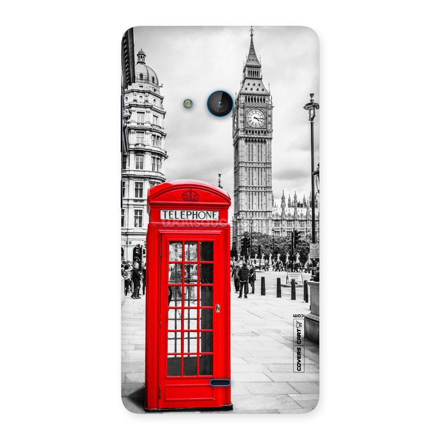 Telephone Booth Back Case for Lumia 540