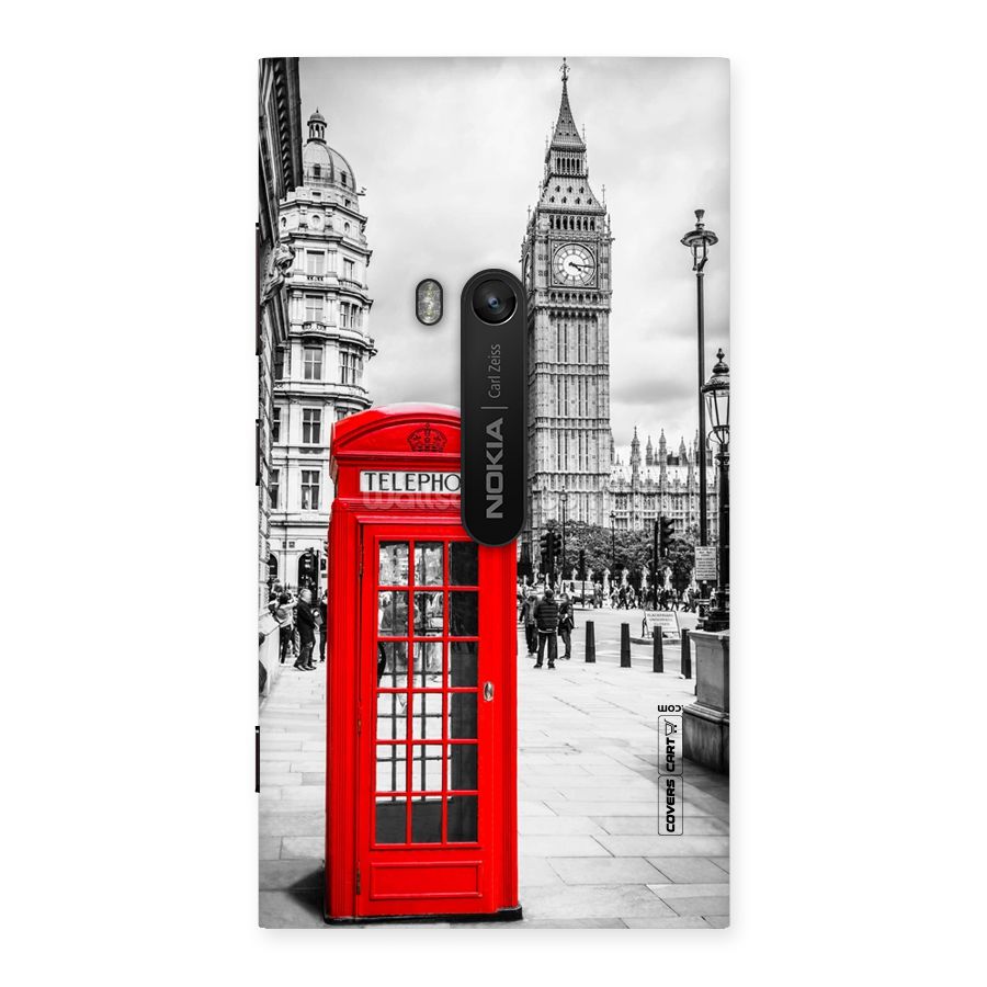 Telephone Booth Back Case for Lumia 920