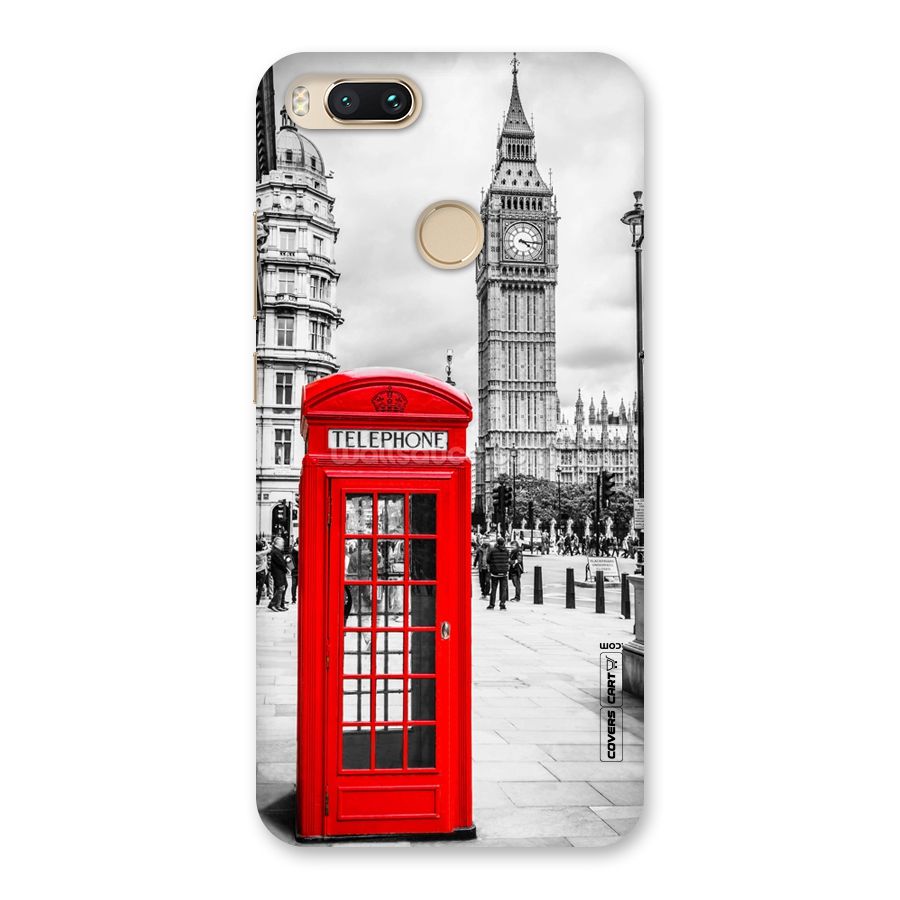 Telephone Booth Back Case for Mi A1