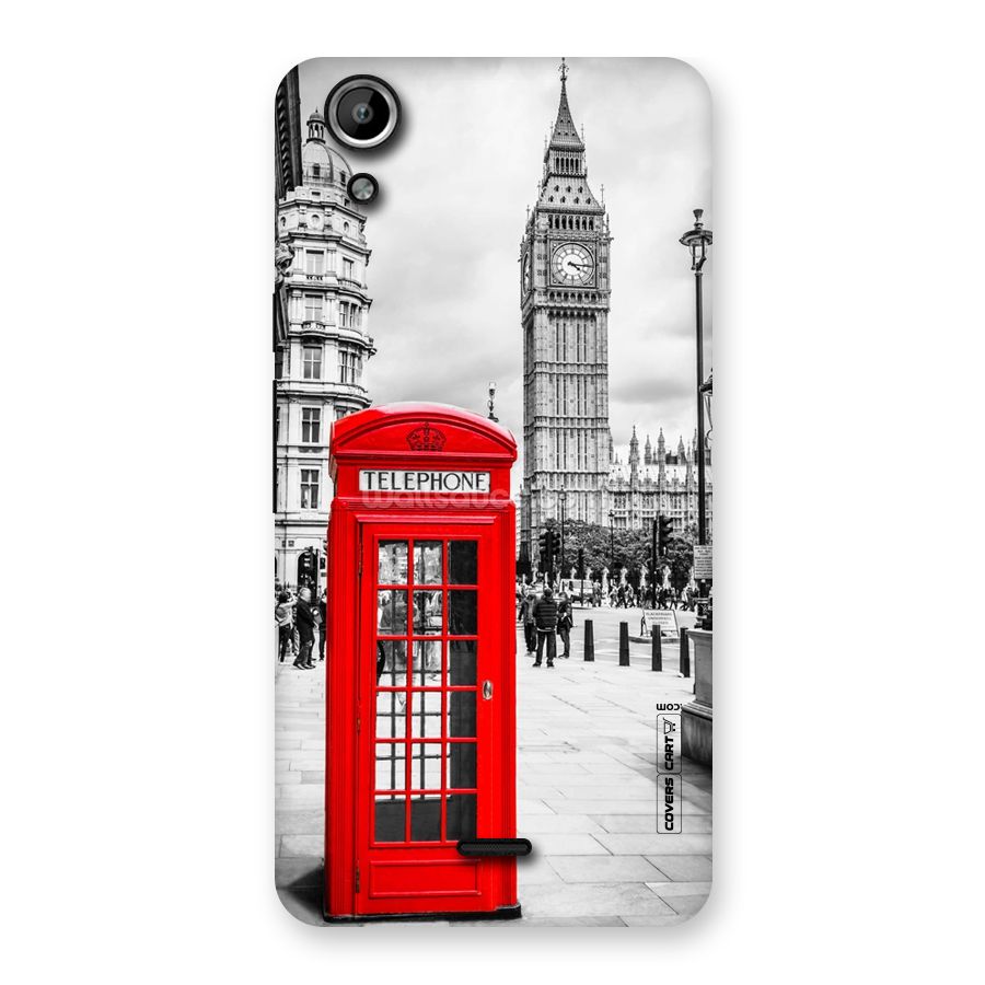 Telephone Booth Back Case for Micromax Canvas Selfie Lens Q345