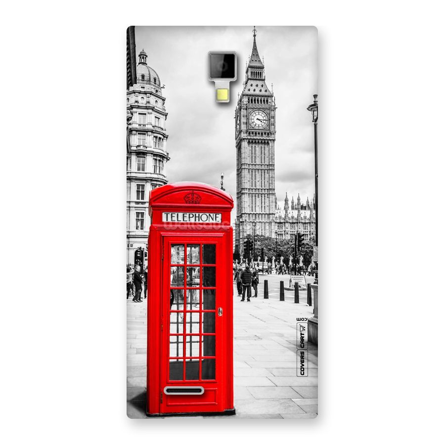 Telephone Booth Back Case for Micromax Canvas Xpress A99