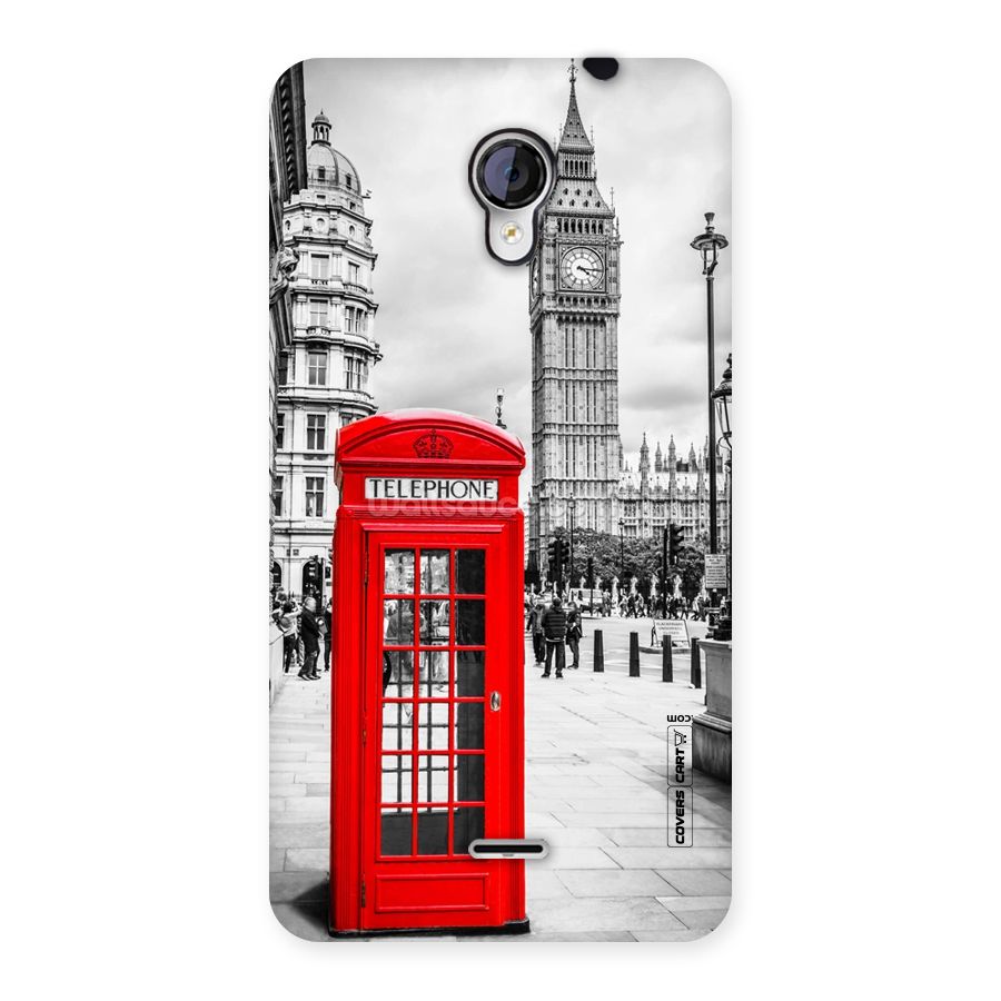 Telephone Booth Back Case for Micromax Unite 2 A106