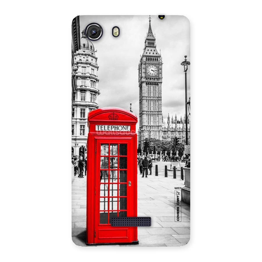 Telephone Booth Back Case for Micromax Unite 3