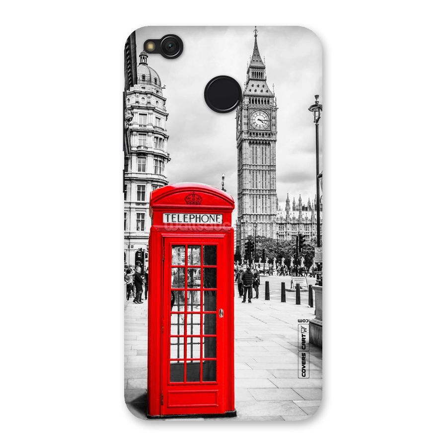 Telephone Booth Back Case for Redmi 4
