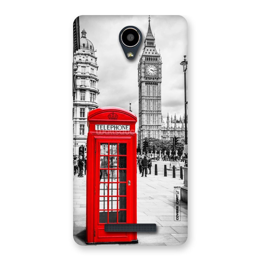 Telephone Booth Back Case for Redmi Note 2