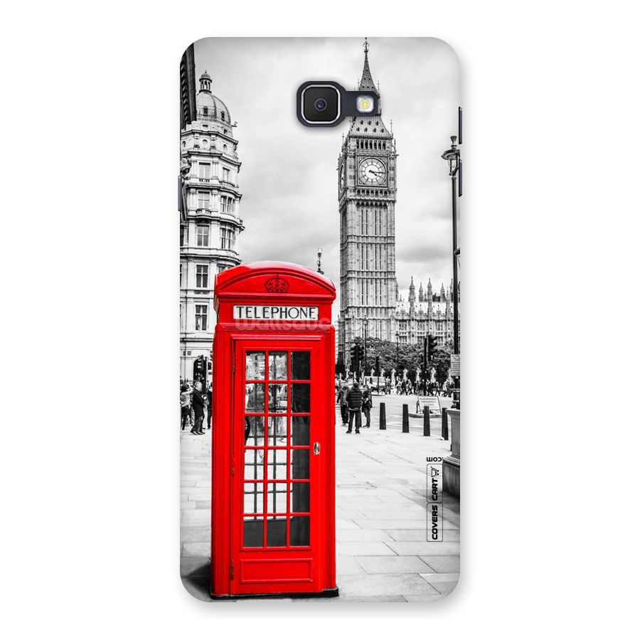 Telephone Booth Back Case for Samsung Galaxy J7 Prime