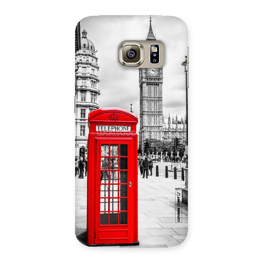 Telephone Booth Back Case for Samsung Galaxy S6 Edge