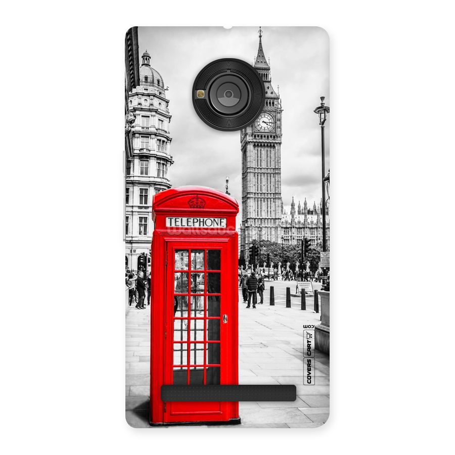Telephone Booth Back Case for Yu Yunique