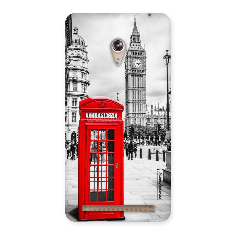 Telephone Booth Back Case for Zenfone 6
